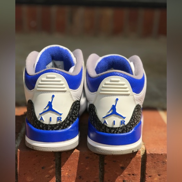 Air Jordan Retro 3 Racer Blue Size 8.5 - Picture 4 of 9
